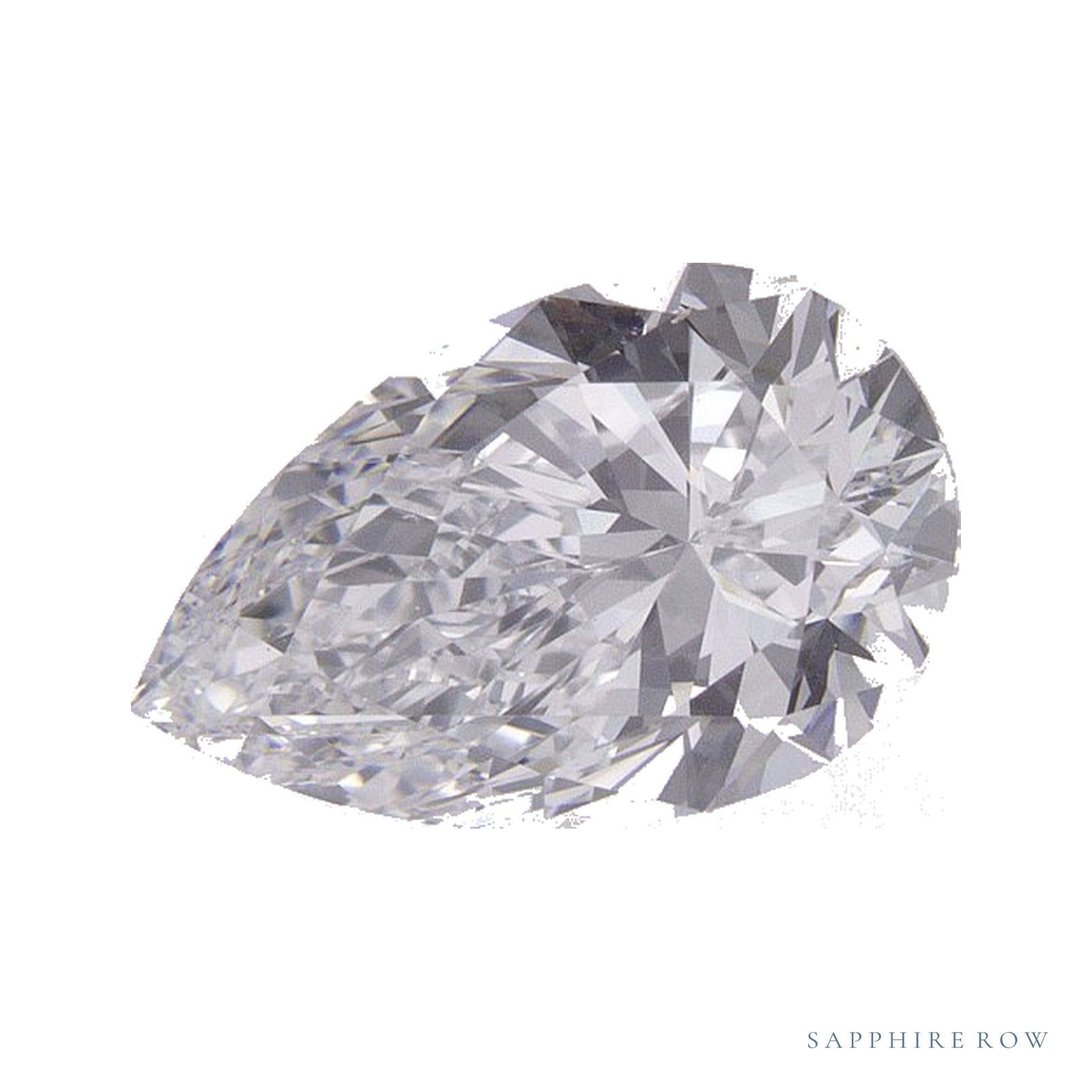 1.51 ct natural diamond, pear cut | Sapphire Row · cut4