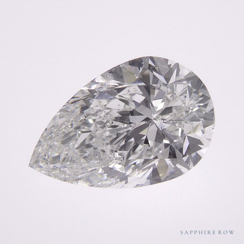 1.51 ct natural diamond, pear cut | Sapphire Row · cut7