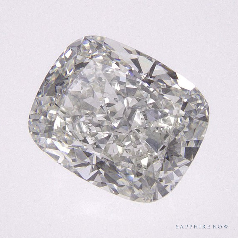 1.51 ct Elongated Cushion Natural Diamond – I VS2 – Faceted Cut – GIA Certified — Sapphire Row · cut7