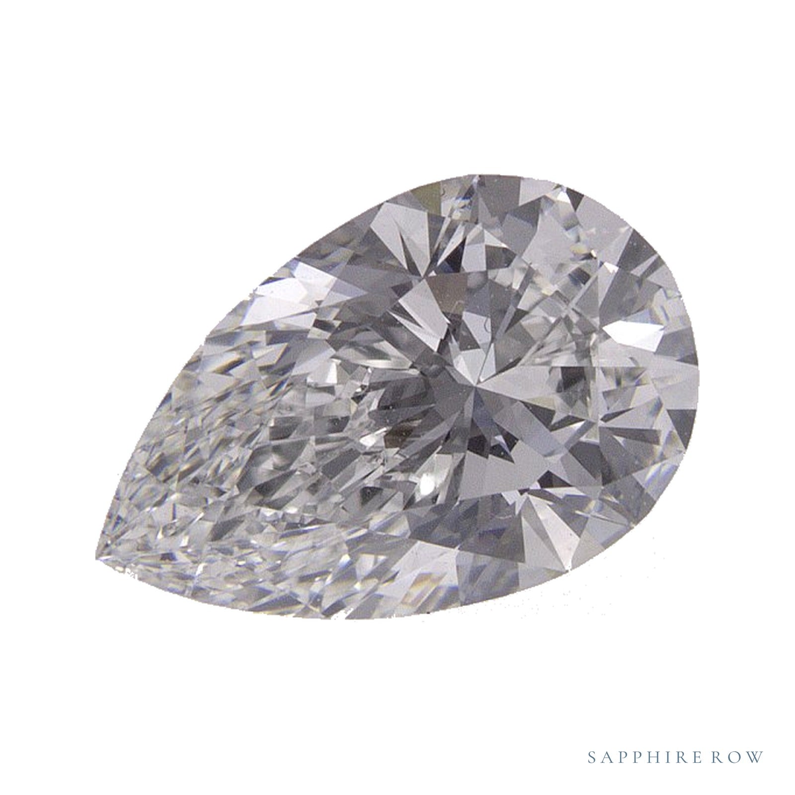 1.51 ct natural diamond, pear cut | Sapphire Row · cut4