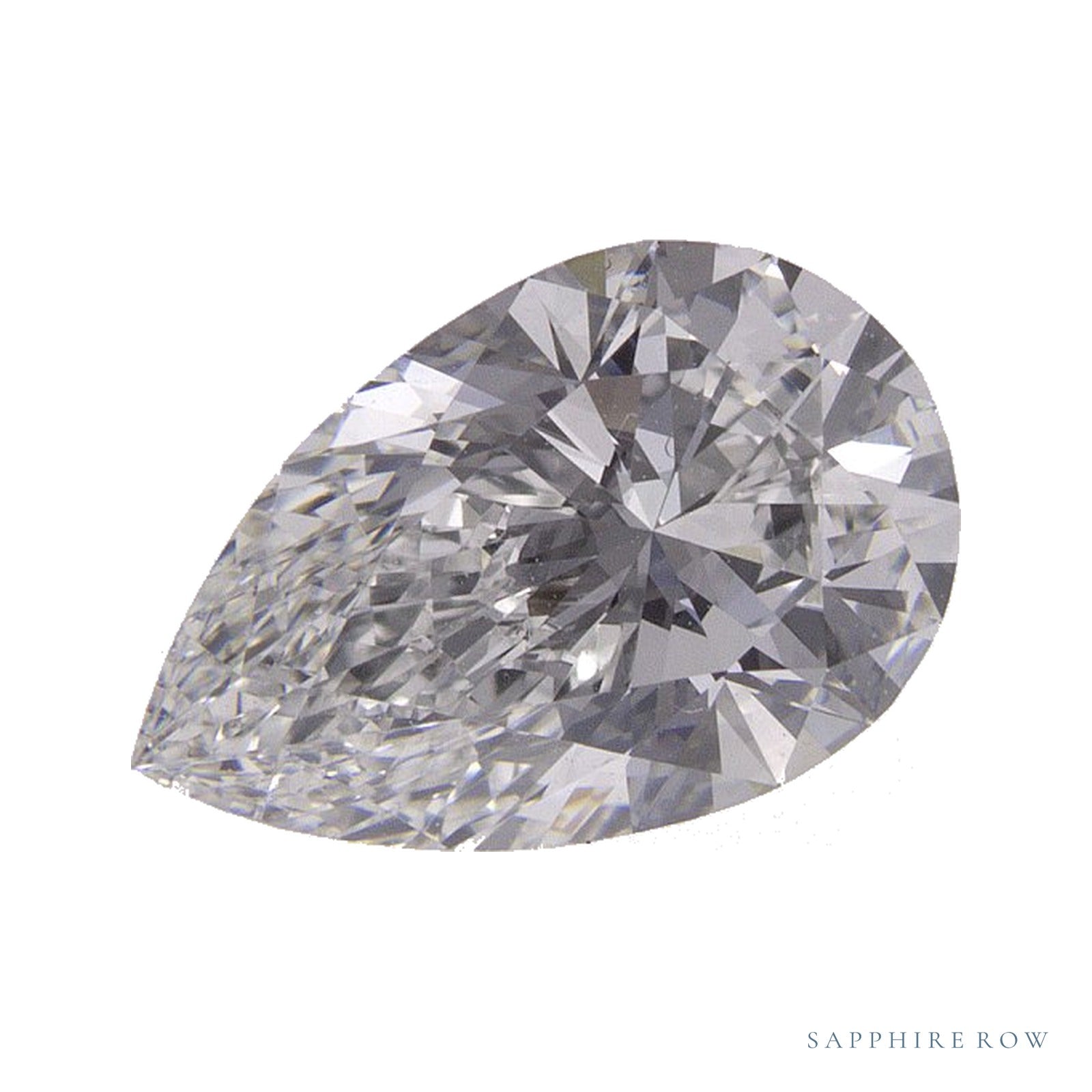 1.51 ct natural diamond, pear cut | Sapphire Row · cut4