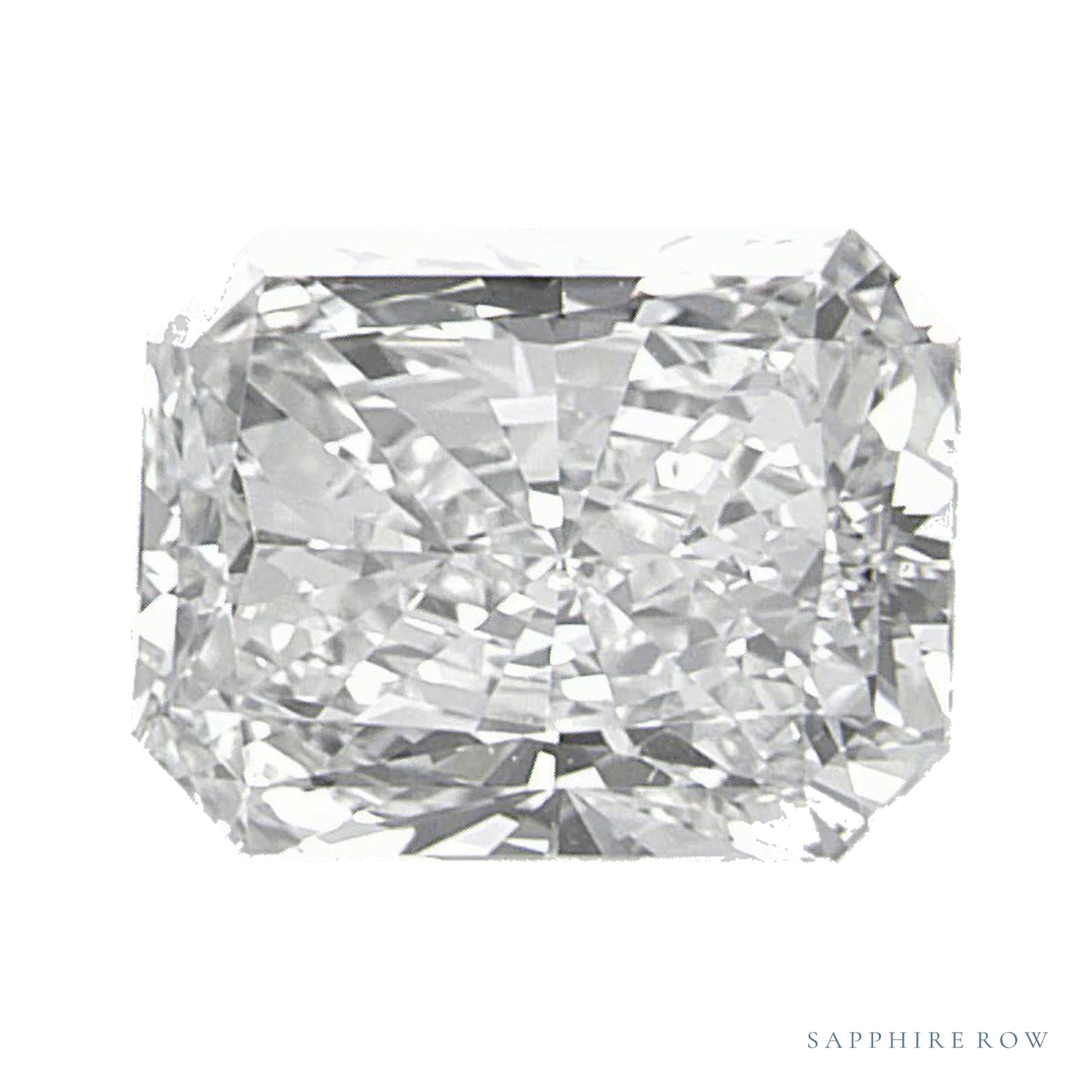1.51 ct natural diamond, radiant cut | Sapphire Row · cut4