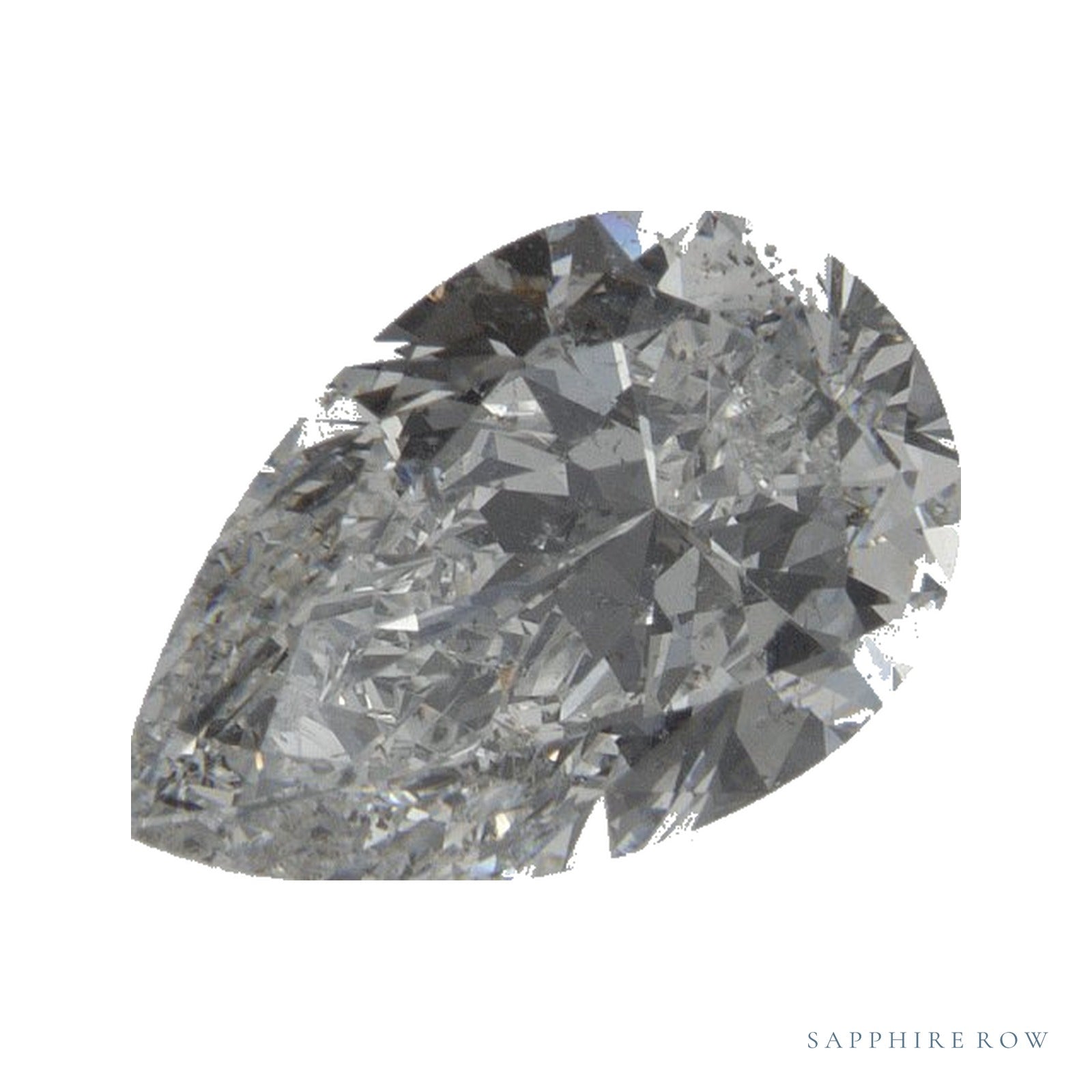 1.51 ct natural diamond, pear cut | Sapphire Row · cut4