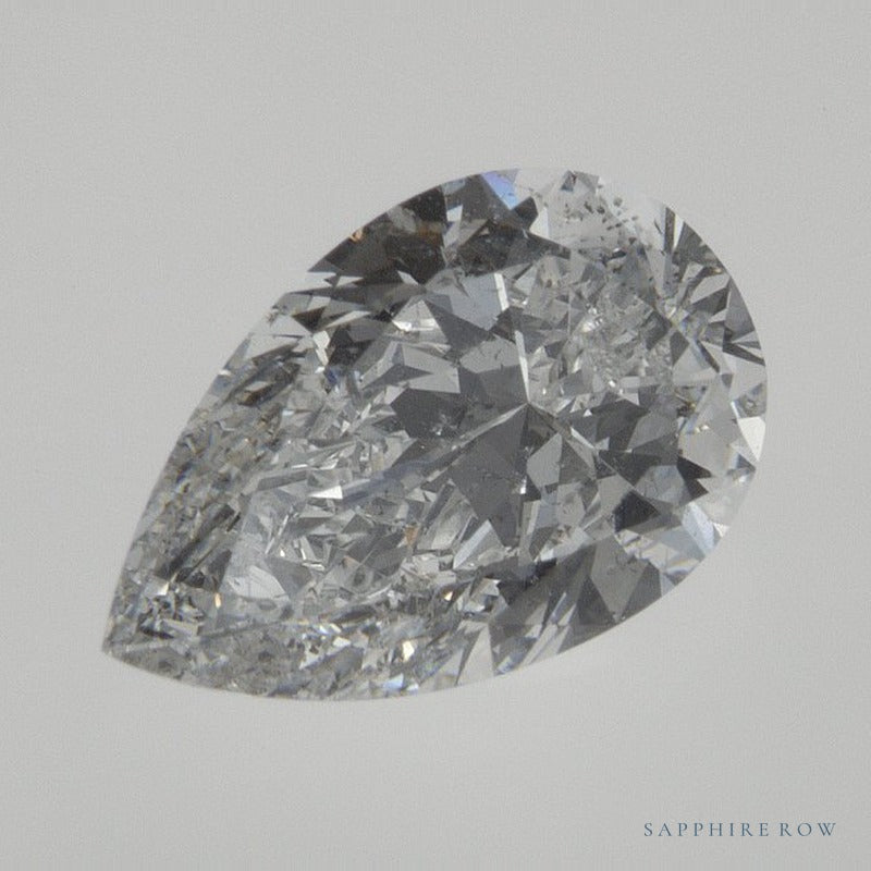 1.51 ct natural diamond, pear cut | Sapphire Row · cut7