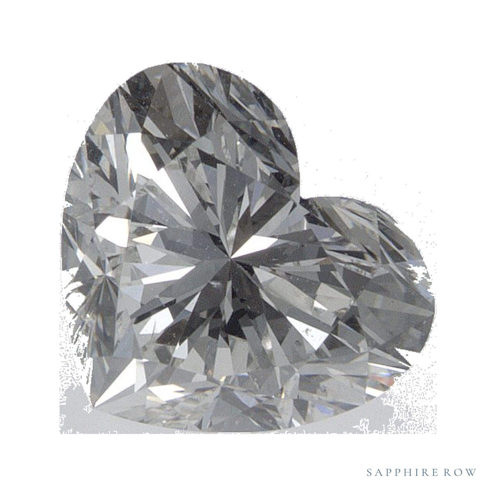1.51 ct natural diamond, heart cut | Sapphire Row · cut4