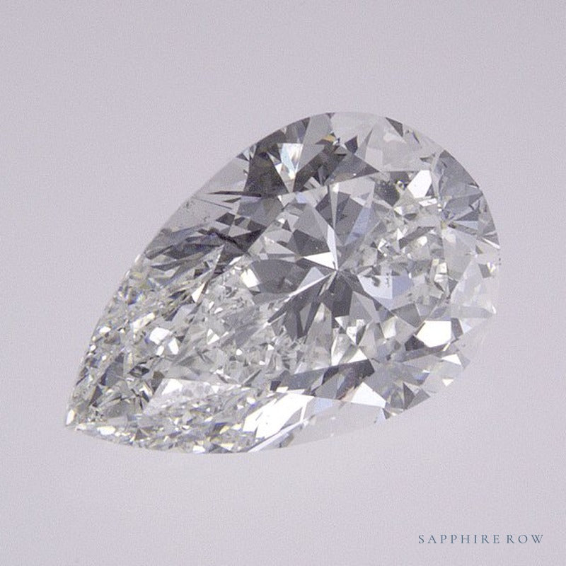 1.51 ct natural diamond, pear cut | Sapphire Row · cut7