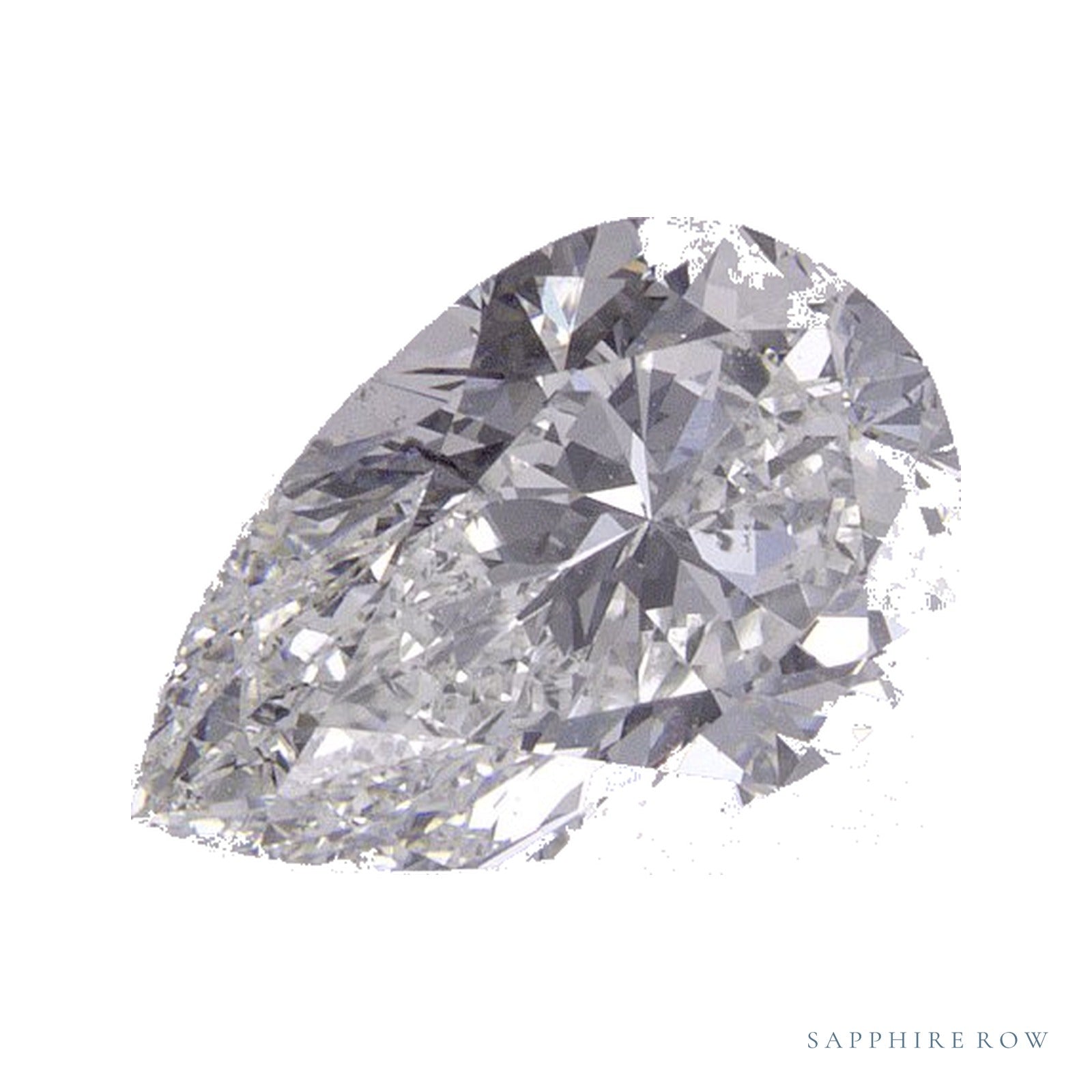 1.51 ct natural diamond, pear cut | Sapphire Row · cut4