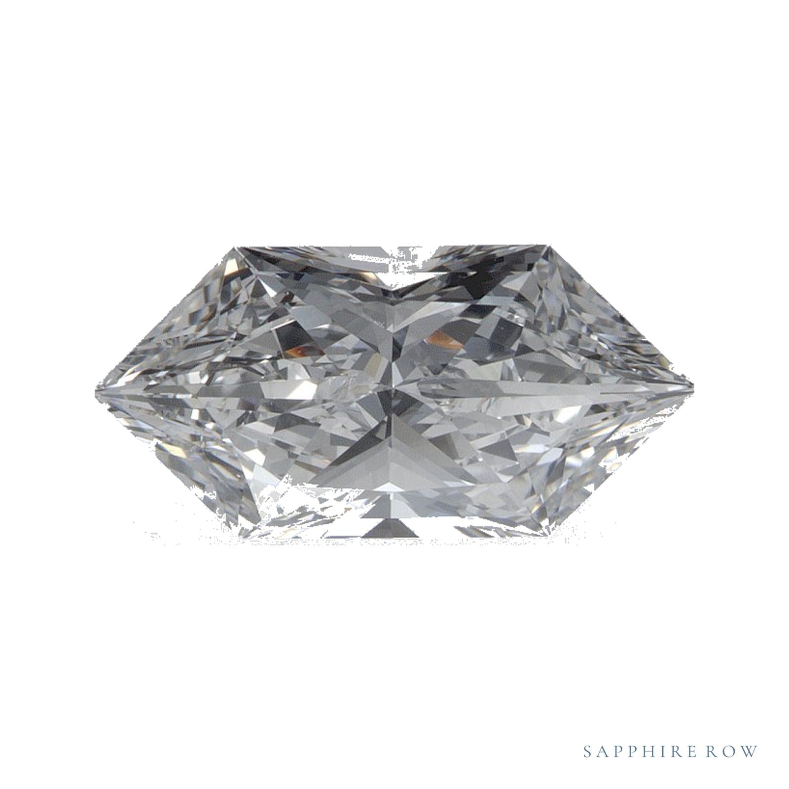 1.51 ct lab-grown diamond, elongated hexagon cut | Sapphire Row · cut4