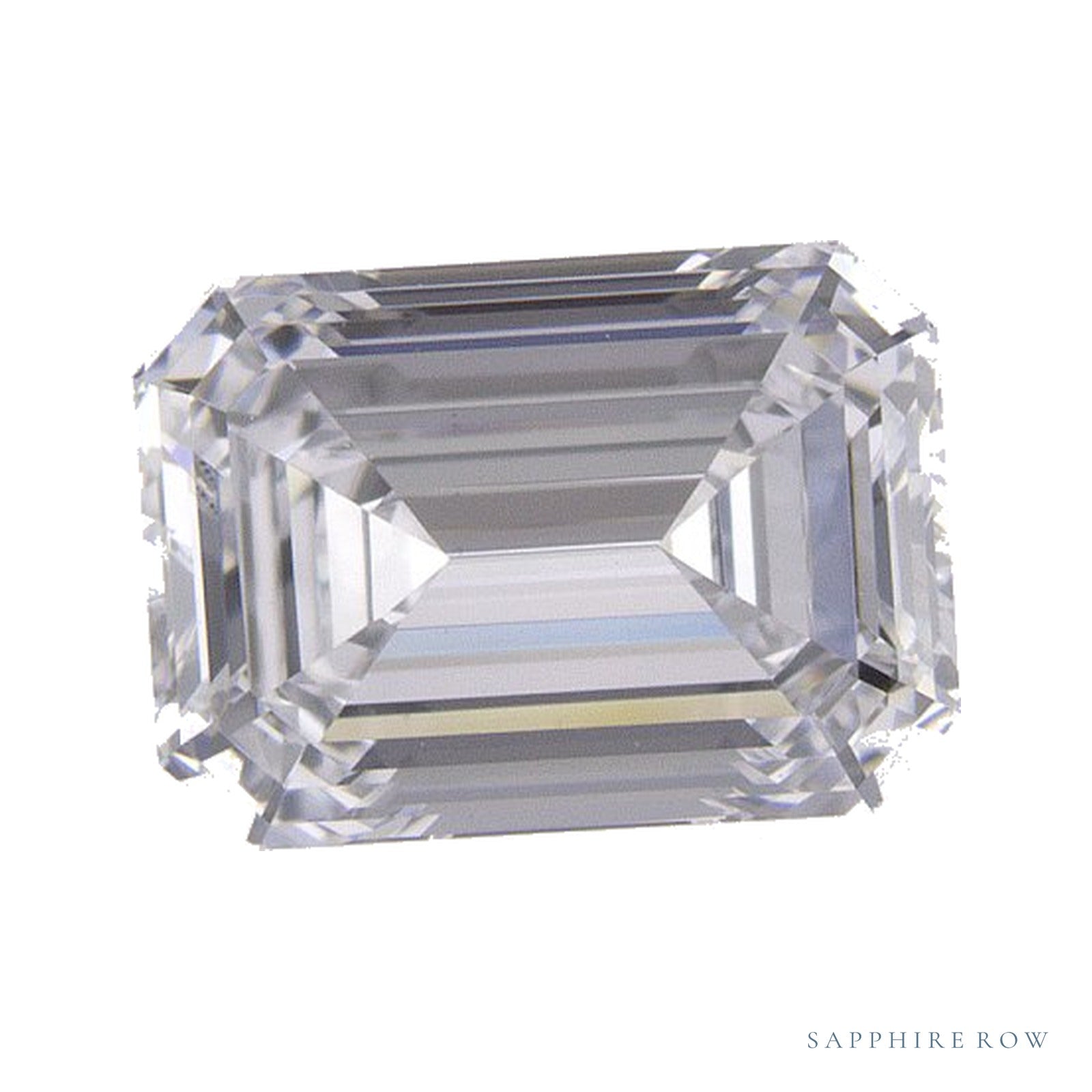 1.51 ct lab-grown diamond, emerald cut | Sapphire Row · cut4