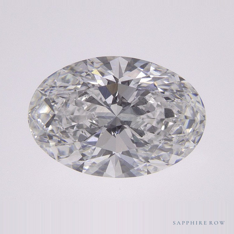 1.51 ct lab-grown diamond, oval cut | Sapphire Row · cut7