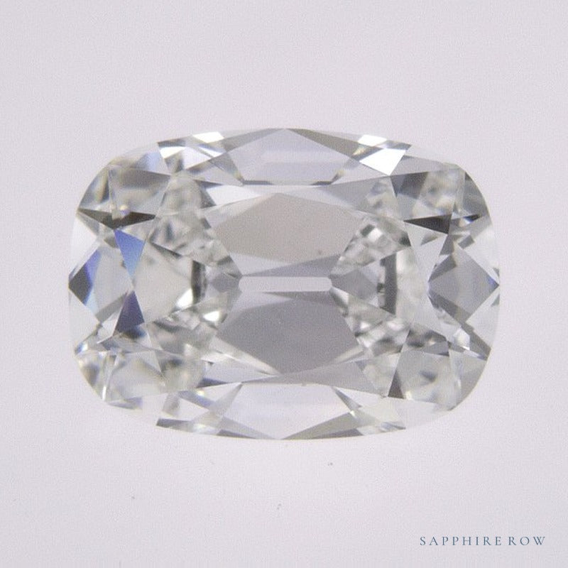1.51 ct lab-grown diamond, elongated cushion cut | Sapphire Row · cut7