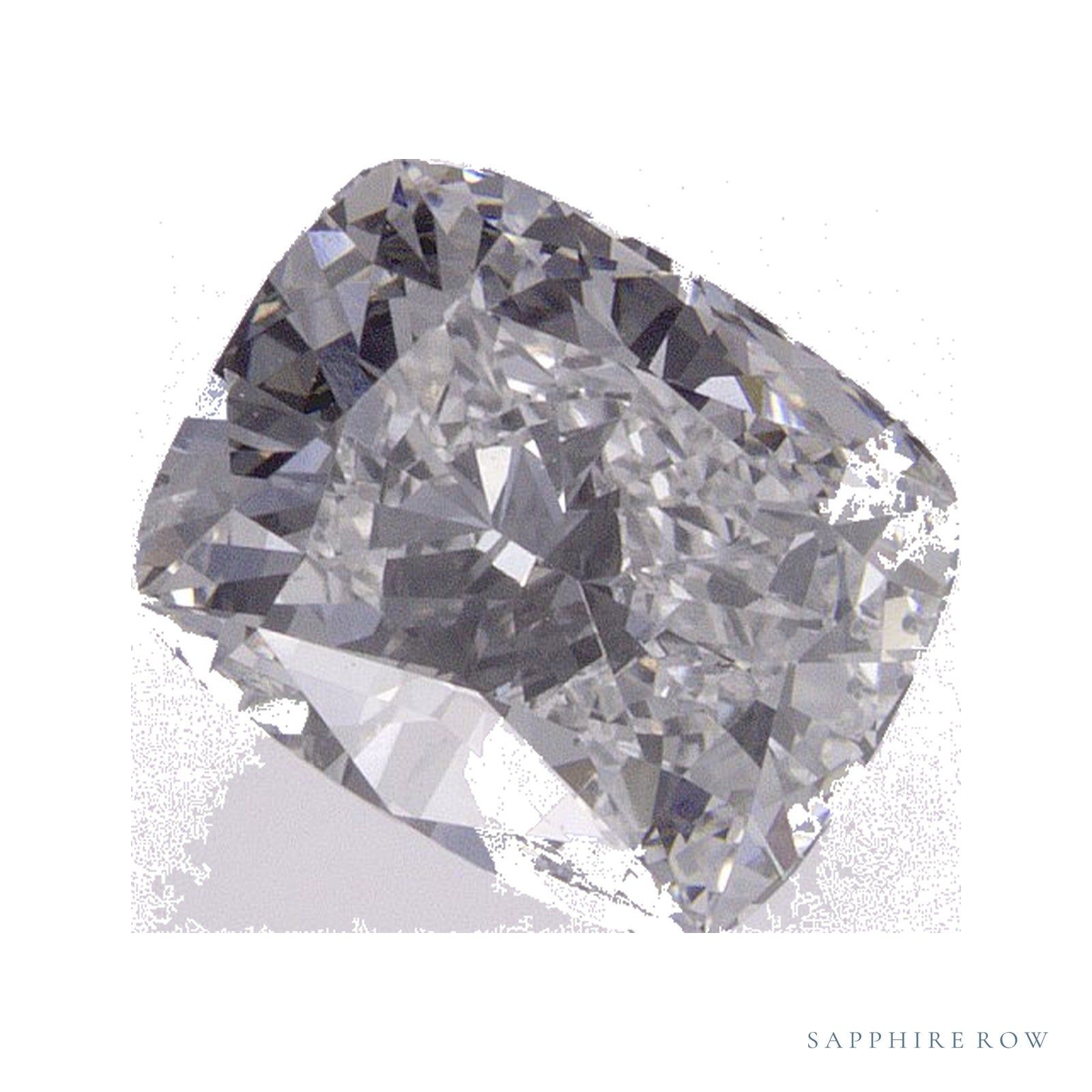 1.51 ct lab-grown diamond, elongated cushion cut | Sapphire Row · cut4