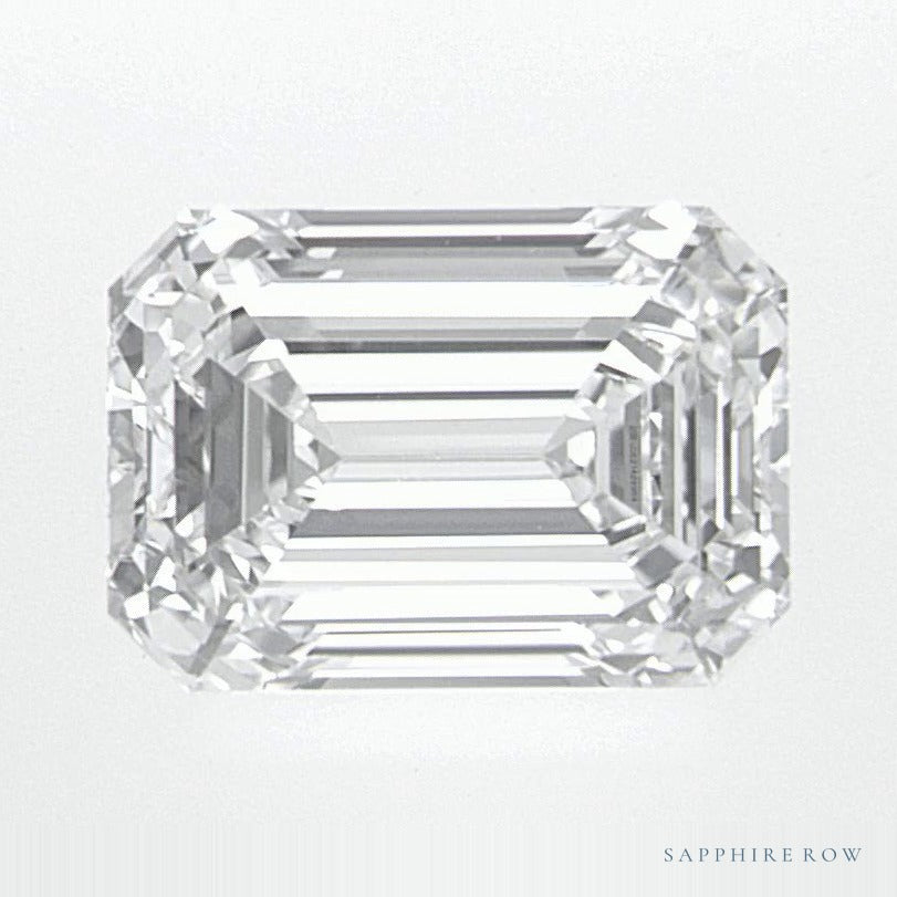 1.51 ct lab-grown diamond, emerald cut | Sapphire Row · cut6