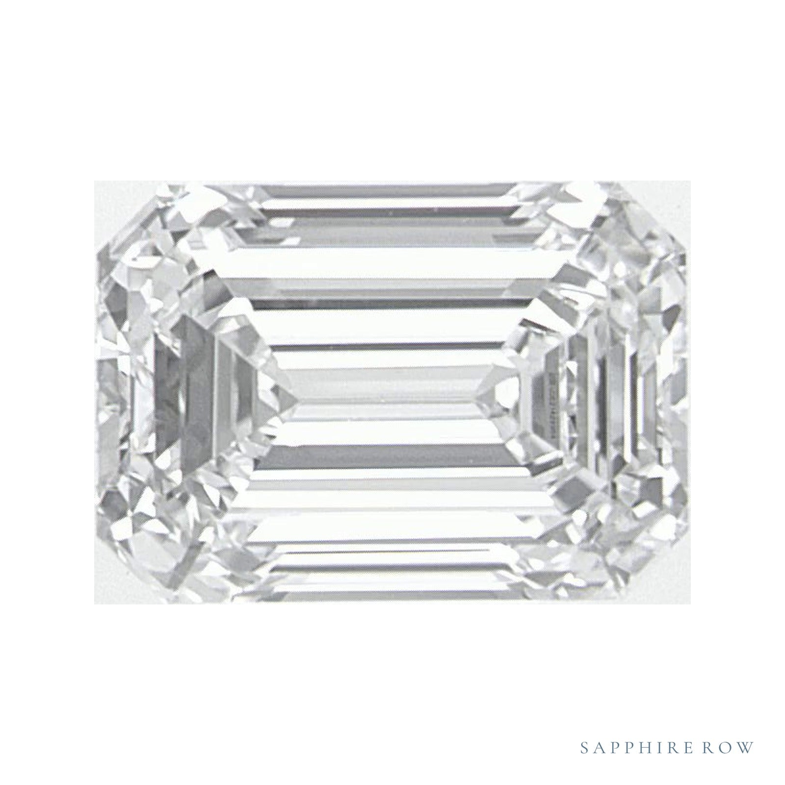 1.51 ct lab-grown diamond, emerald cut | Sapphire Row · cut4