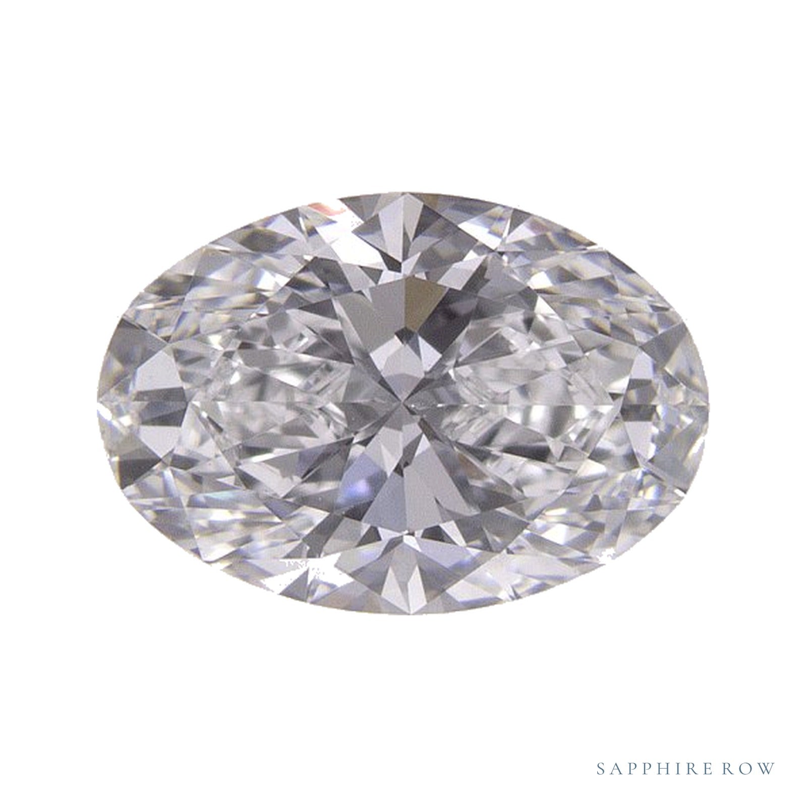 1.51 ct lab-grown diamond, oval cut | Sapphire Row · cut4