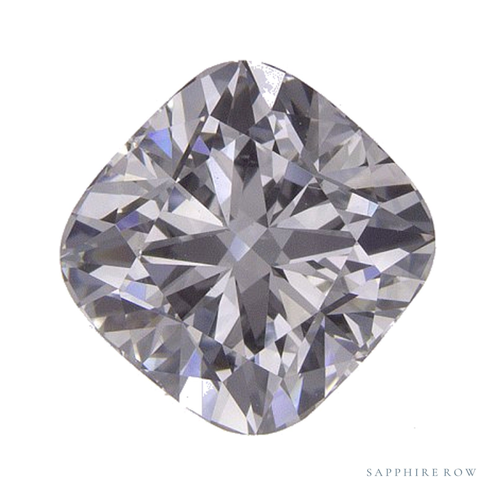 1.51 ct lab-grown diamond, cushion cut | Sapphire Row · cut4