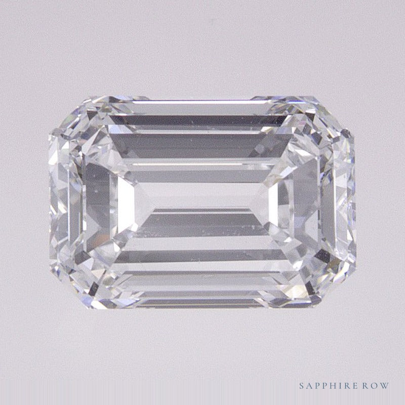 1.51 ct lab-grown diamond, emerald cut | Sapphire Row · cut7