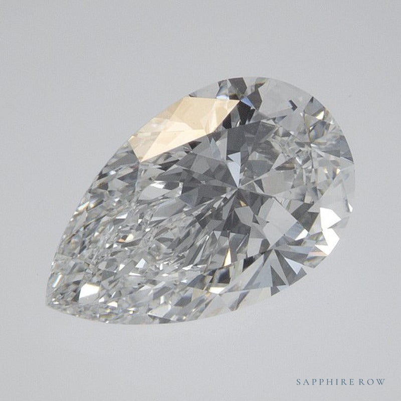 1.51 ct lab-grown diamond, pear cut | Sapphire Row · cut7