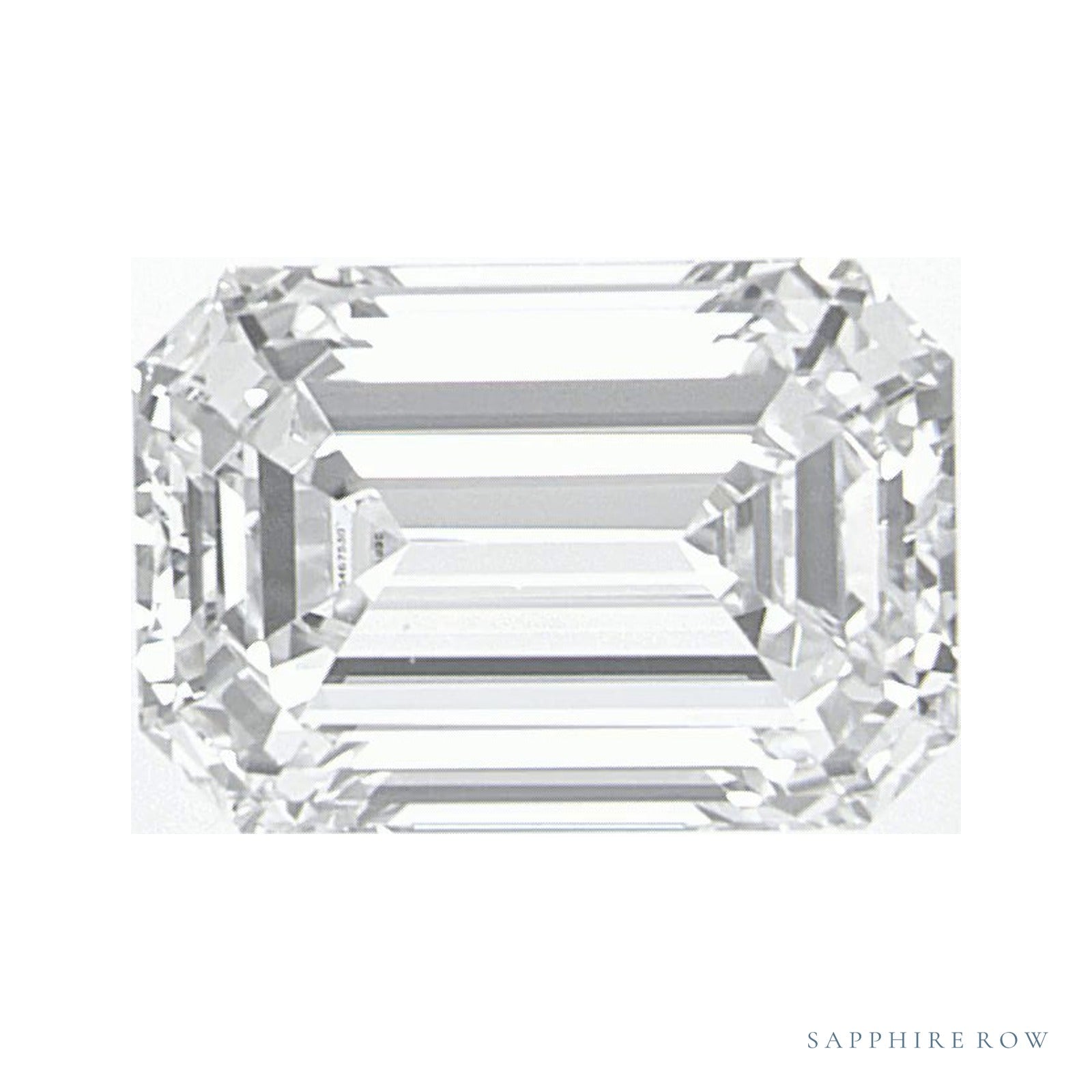 1.51 ct lab-grown diamond, emerald cut | Sapphire Row · cut4