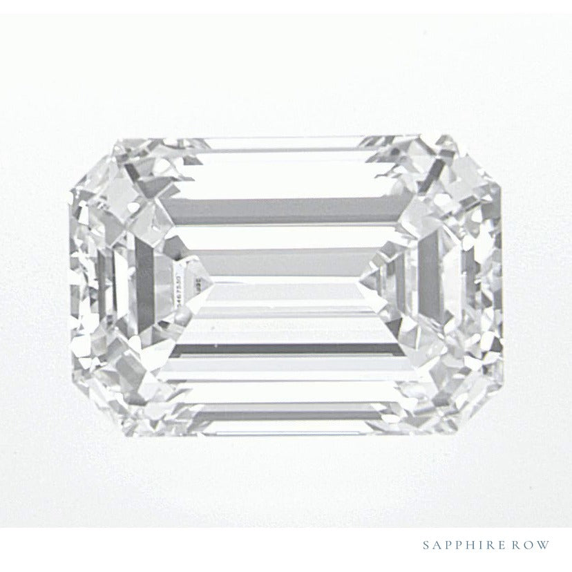 1.51 ct lab-grown diamond, emerald cut | Sapphire Row · cut7