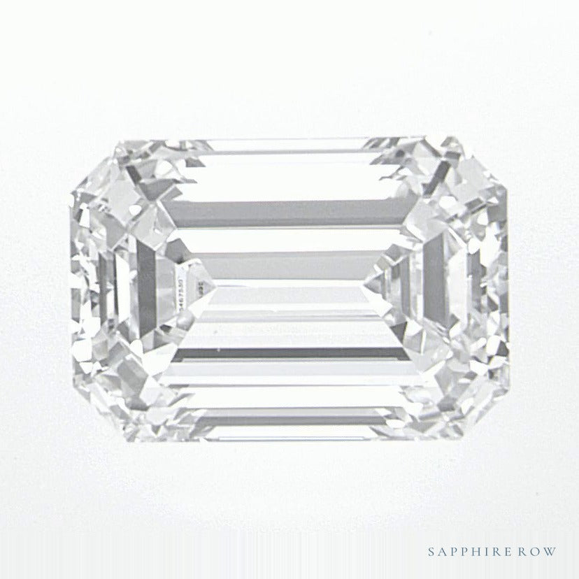 1.51 ct lab-grown diamond, emerald cut | Sapphire Row · cut6