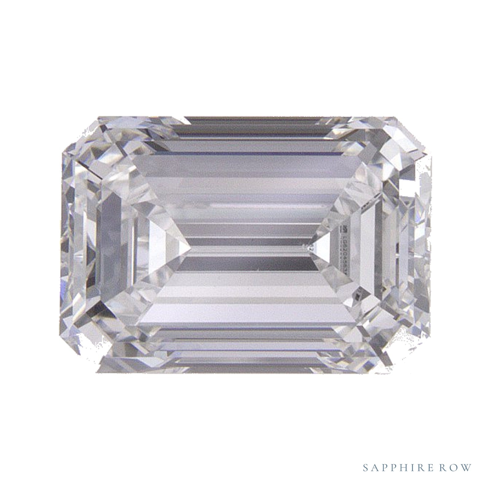 1.51 ct lab-grown diamond, emerald cut | Sapphire Row · cut4