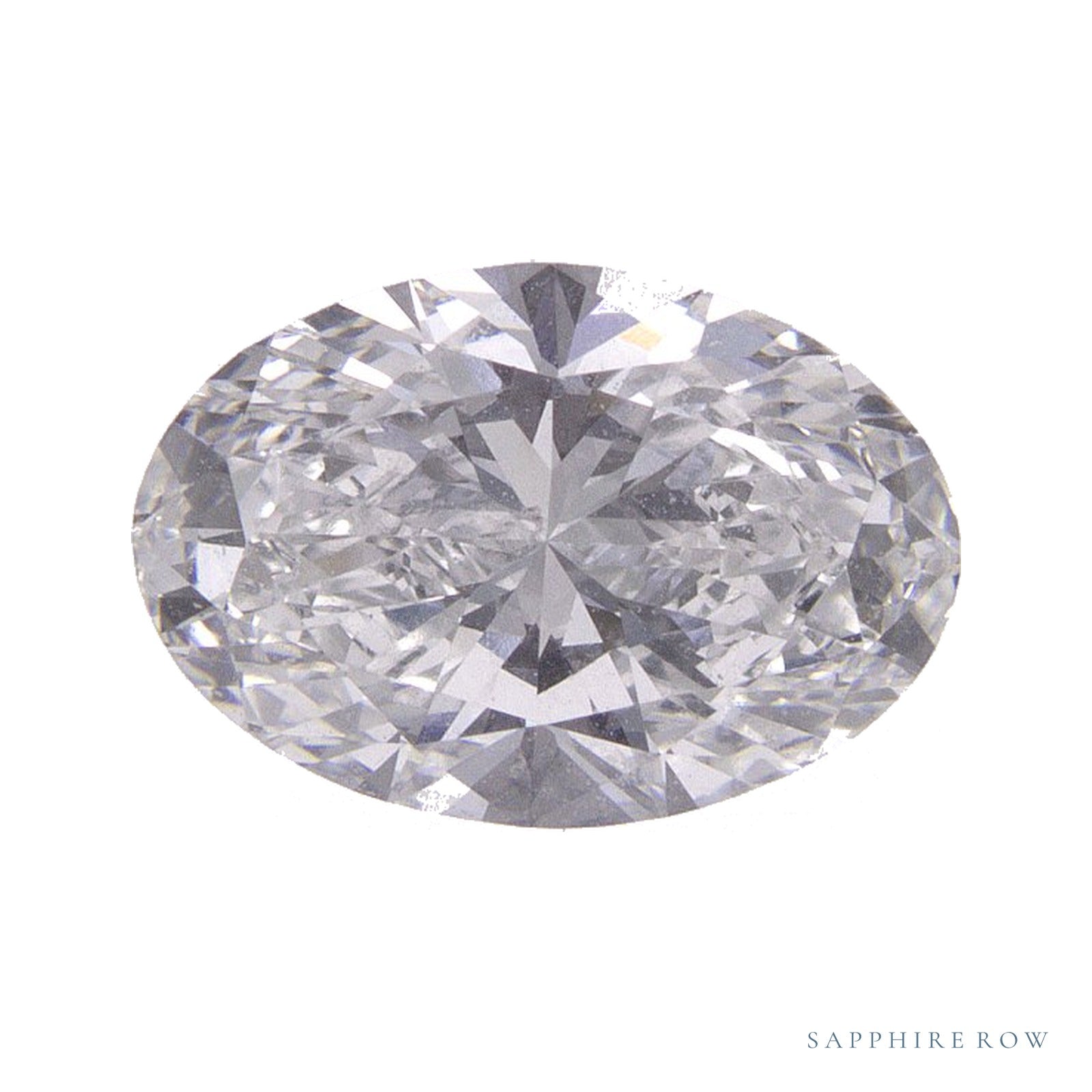 1.51 ct lab-grown diamond, oval cut | Sapphire Row · cut4