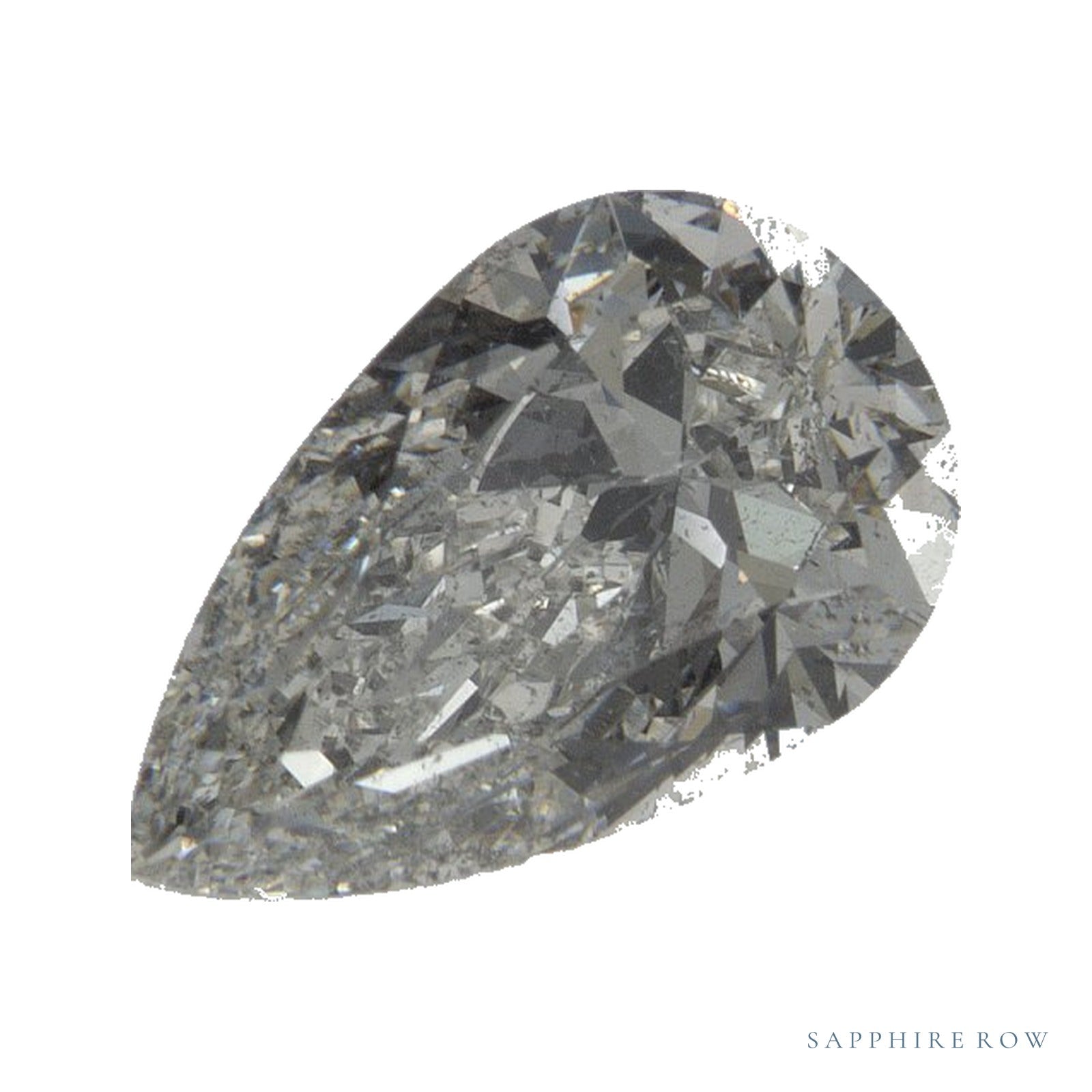 1.50 ct natural diamond, pear cut | Sapphire Row · cut4