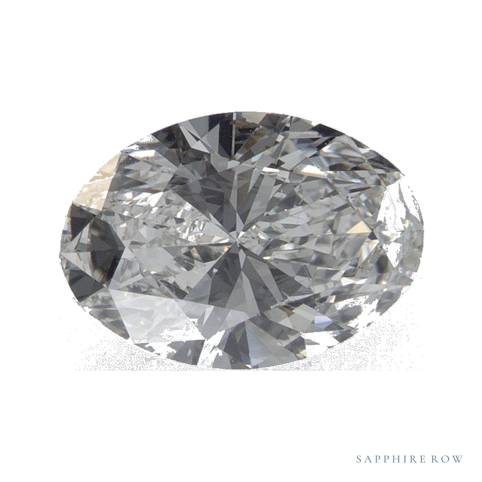 1.50 ct natural diamond, oval cut | Sapphire Row · cut4
