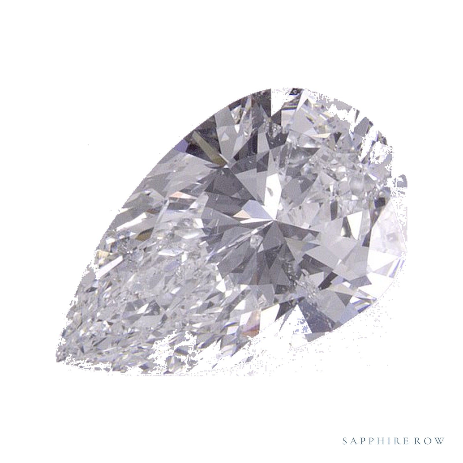 1.50 ct natural diamond, pear cut | Sapphire Row · cut4