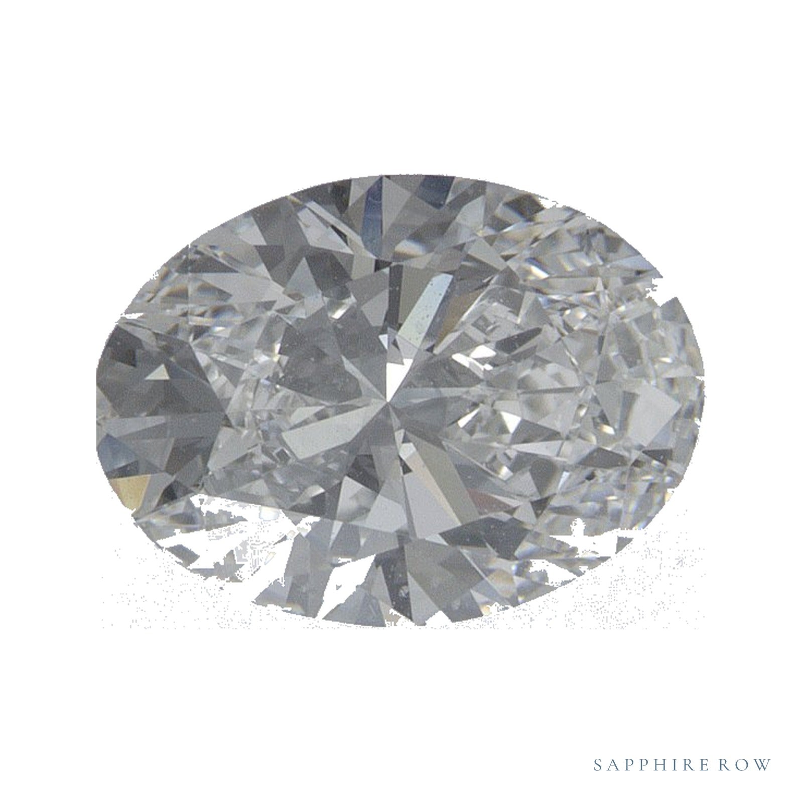 1.50 ct natural diamond, oval cut | Sapphire Row · cut4