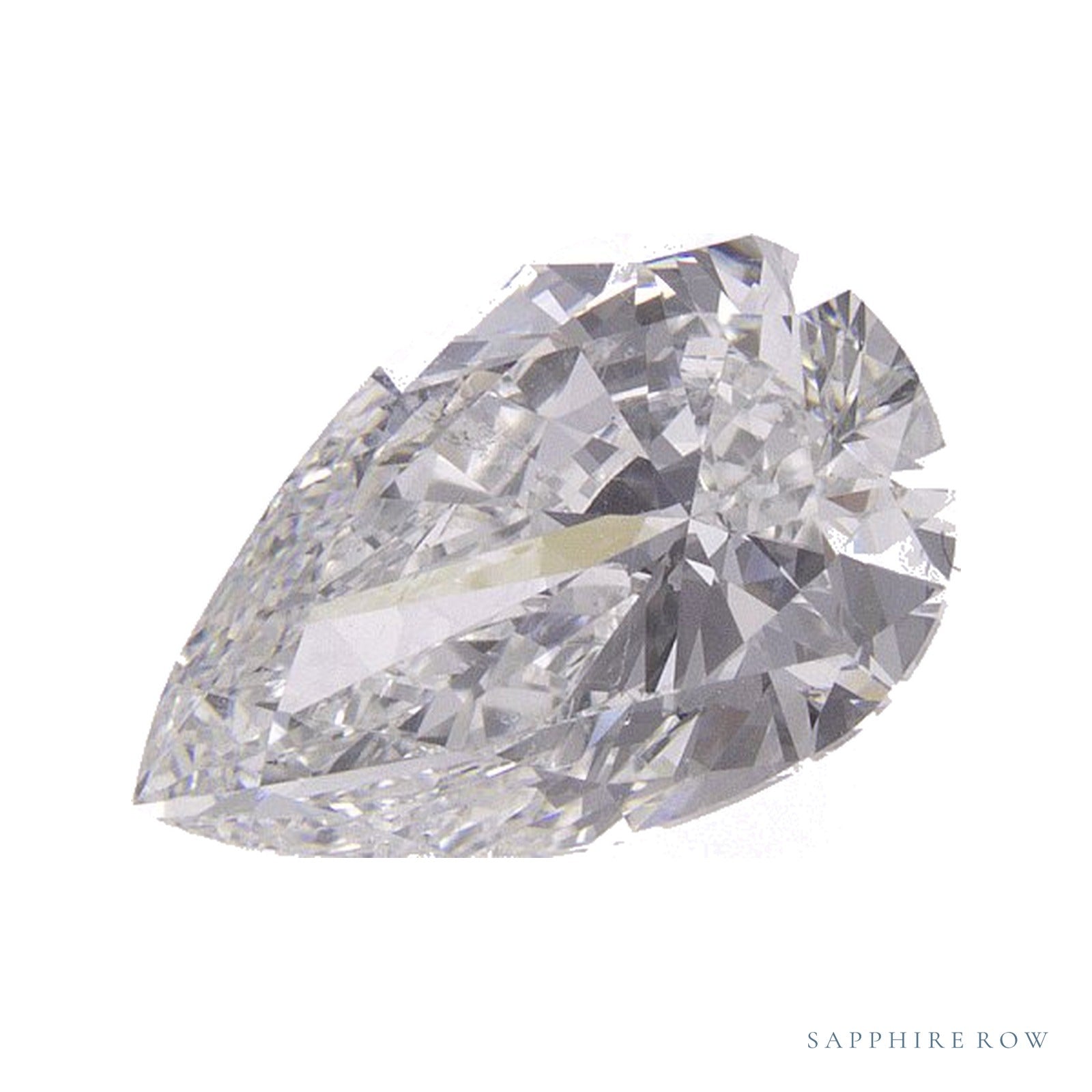 1.50 ct natural diamond, pear cut | Sapphire Row · cut4
