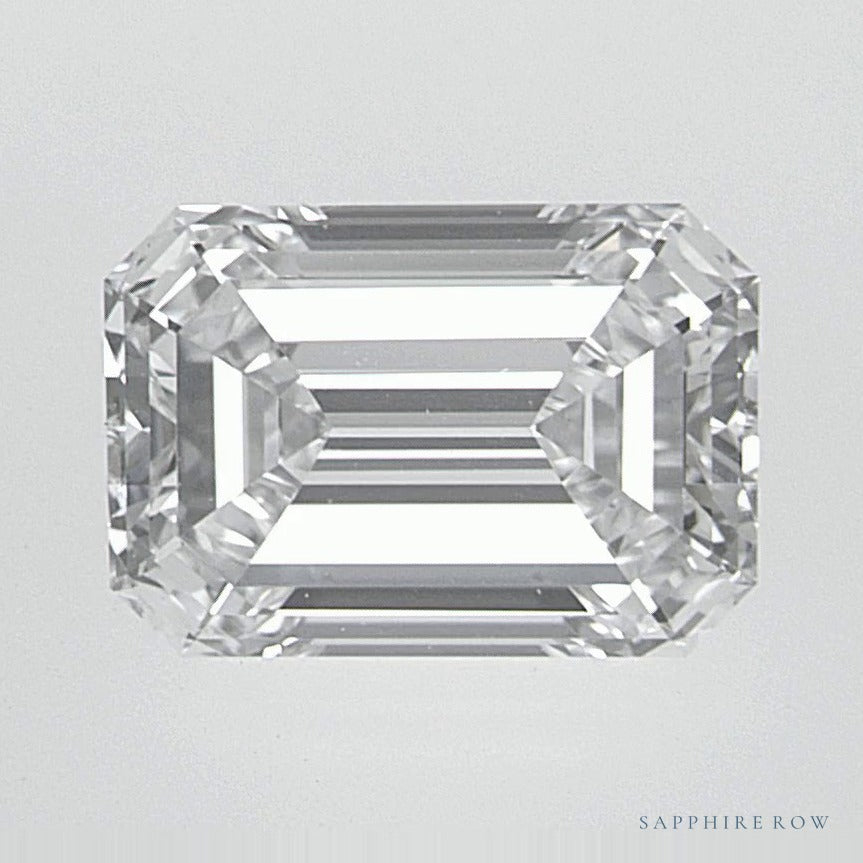 1.50 ct natural diamond, emerald cut | Sapphire Row · cut6