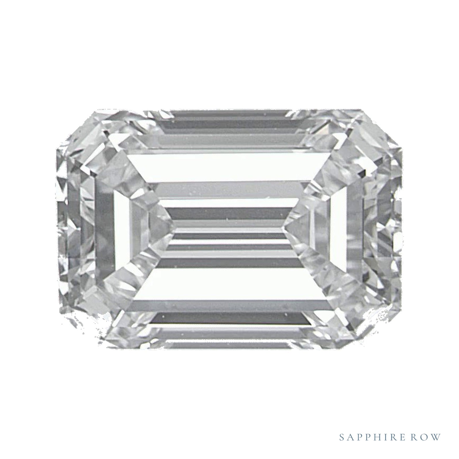 1.50 ct natural diamond, emerald cut | Sapphire Row · cut4