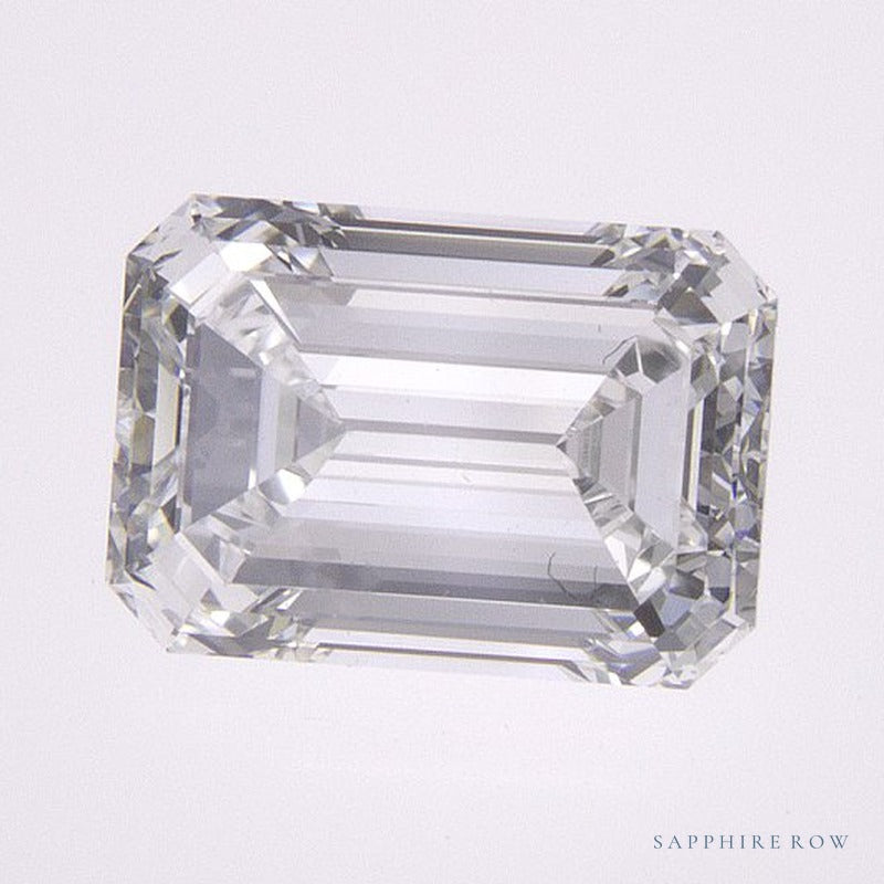 1.50 ct natural diamond, emerald cut | Sapphire Row · cut6