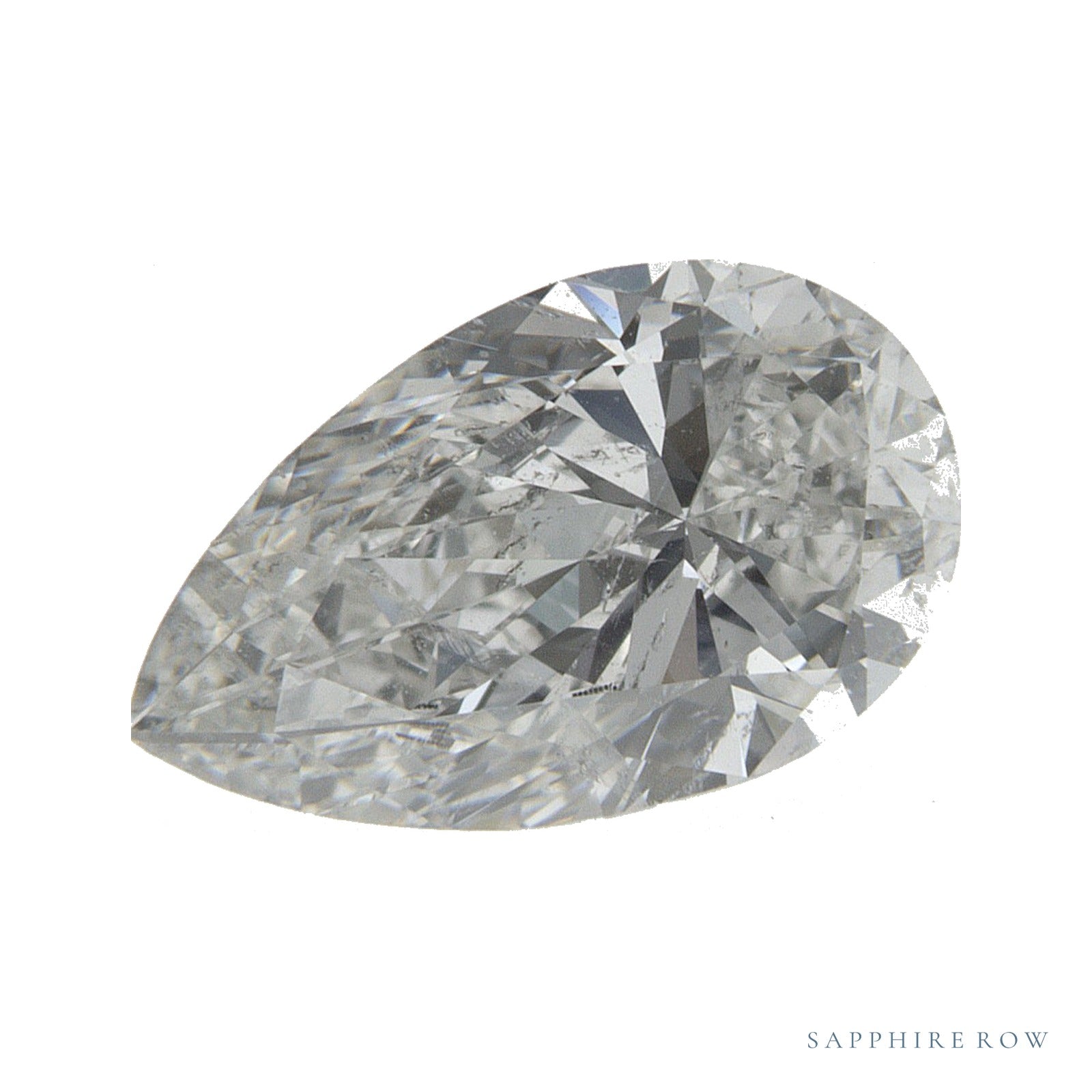 1.50 ct natural diamond, pear cut | Sapphire Row · cut4