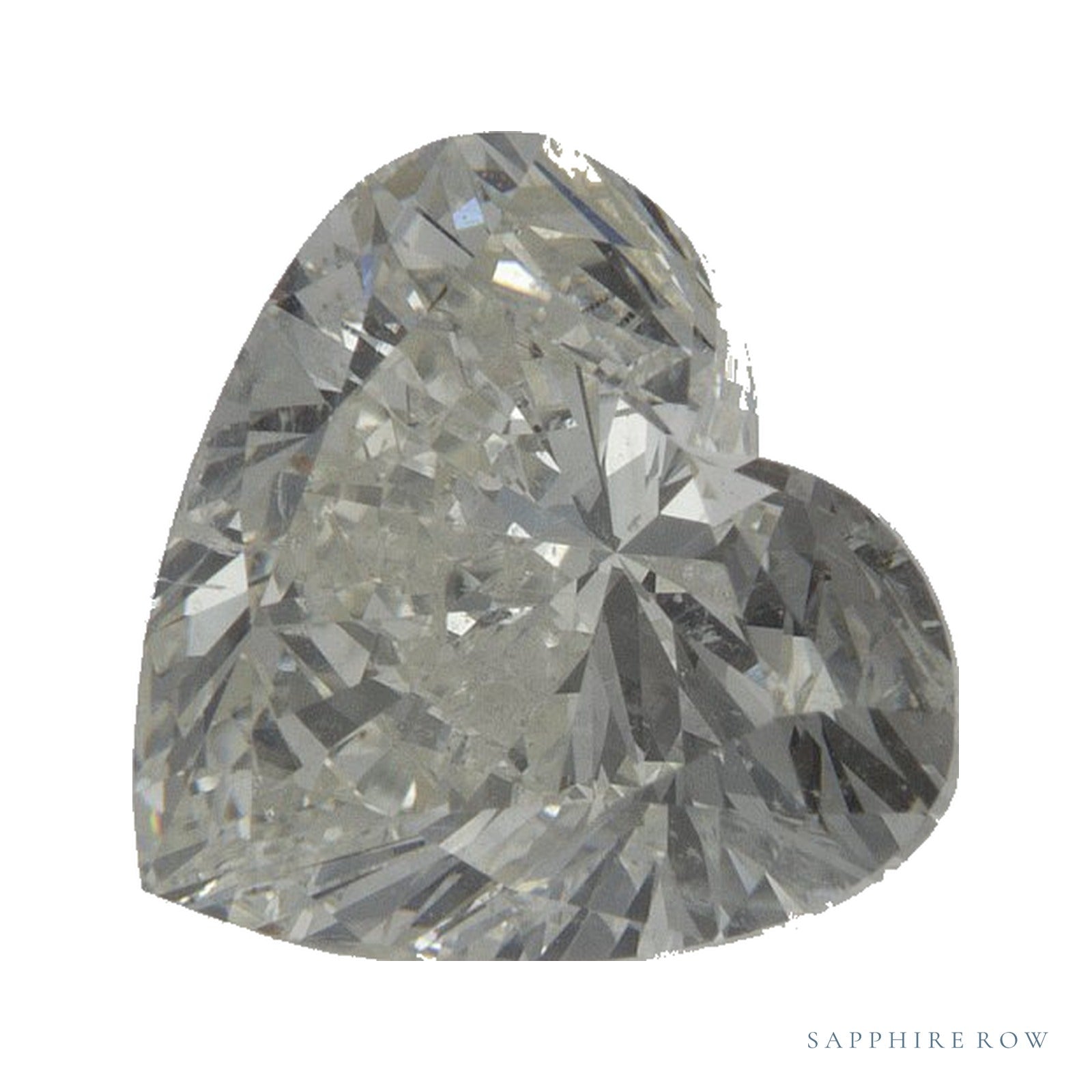 1.50 ct natural diamond, heart cut | Sapphire Row · cut4