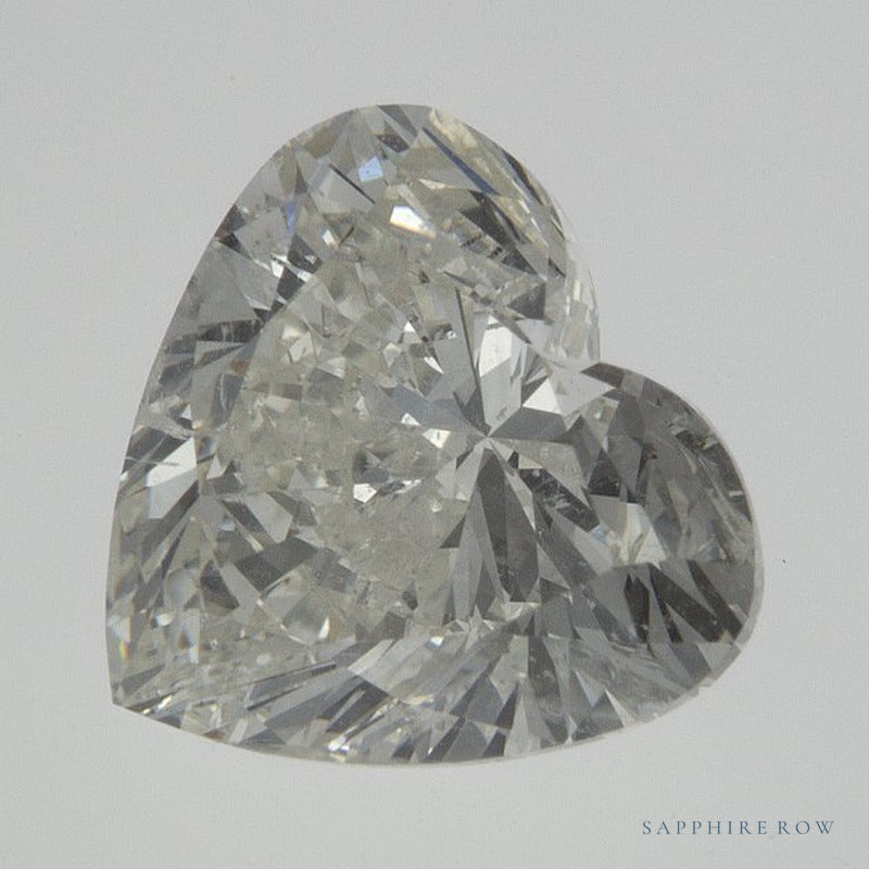 1.50 ct natural diamond, heart cut | Sapphire Row · cut7