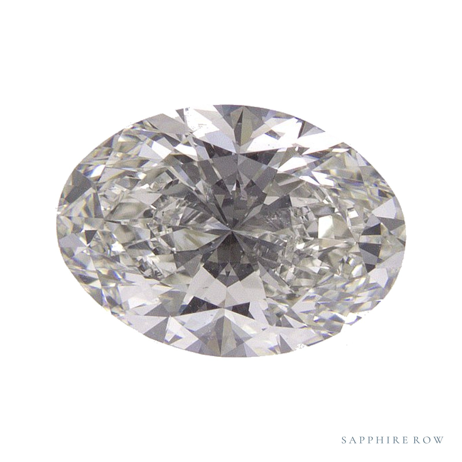 1.50 ct natural diamond, oval cut | Sapphire Row · cut4