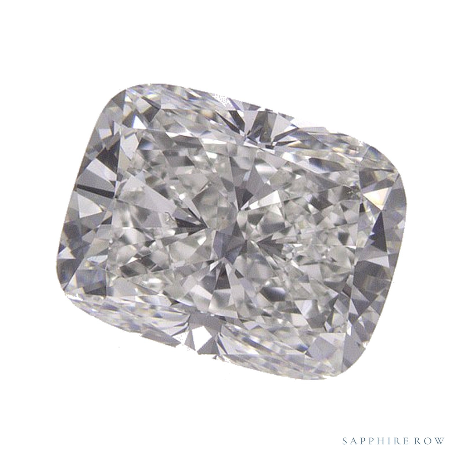 1.50 ct natural diamond, elongated cushion cut | Sapphire Row · cut4