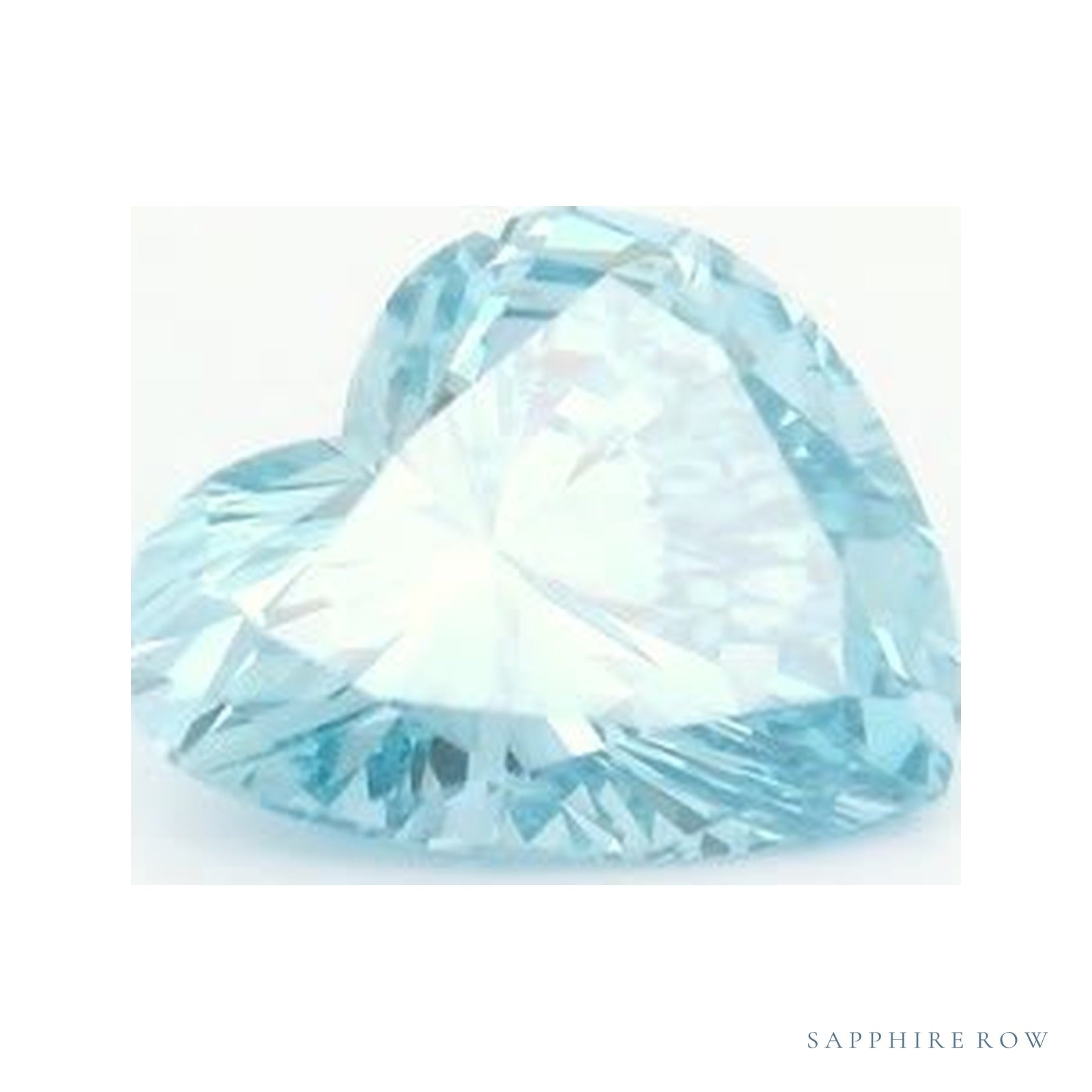 1.50 ct lab-grown fancy vivid blue diamond, heart cut | Sapphire Row · cut4