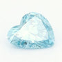 1.50 ct lab-grown fancy vivid blue diamond, heart cut | Sapphire Row · cut7
