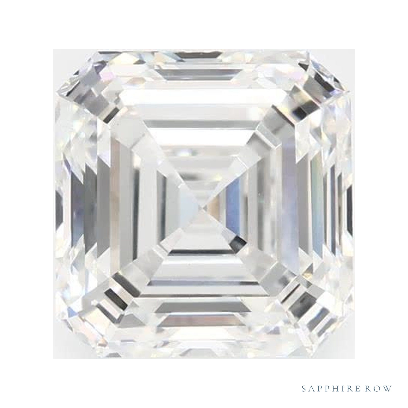 1.49 ct lab-grown diamond, square cut | Sapphire Row · cut4