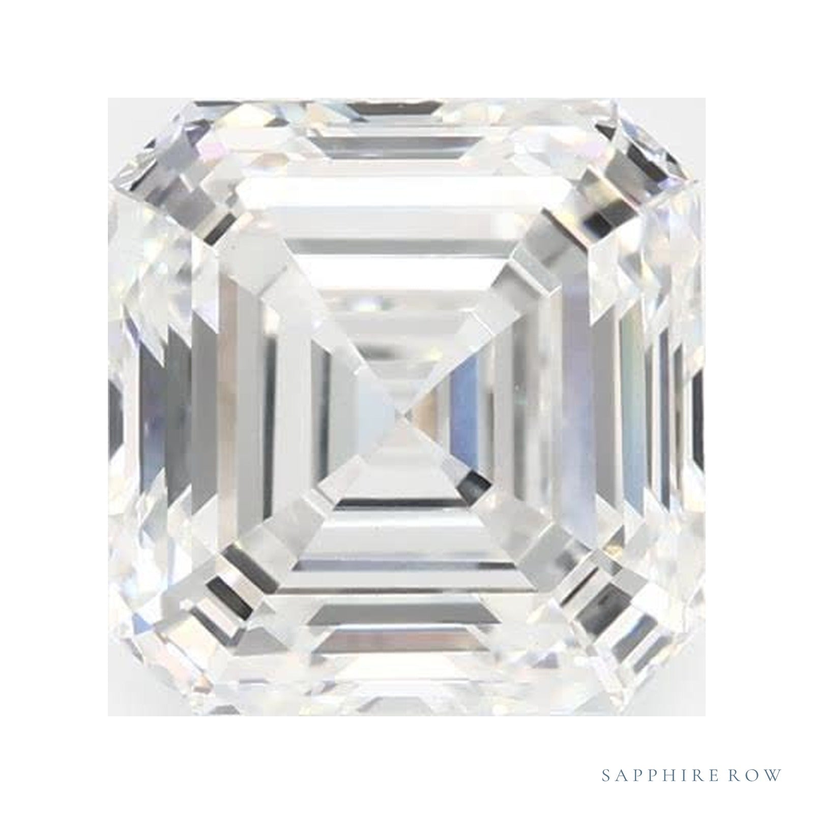 1.49 ct lab-grown diamond, square cut | Sapphire Row · cut4
