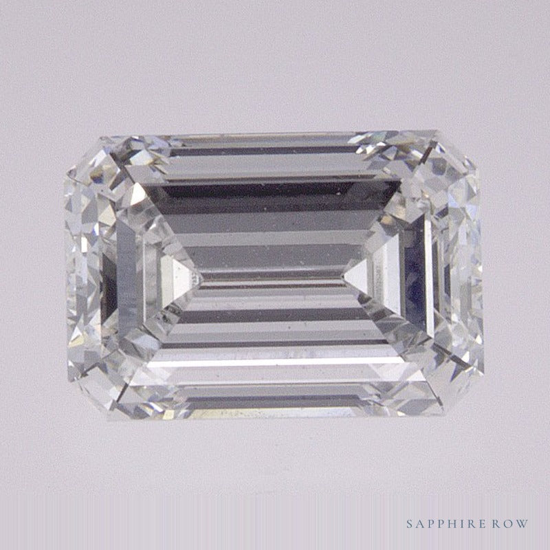 1.49 ct lab-grown diamond, emerald cut | Sapphire Row · cut6