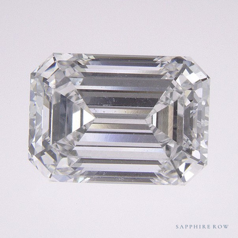 1.48 ct lab-grown diamond, emerald cut | Sapphire Row · cut6