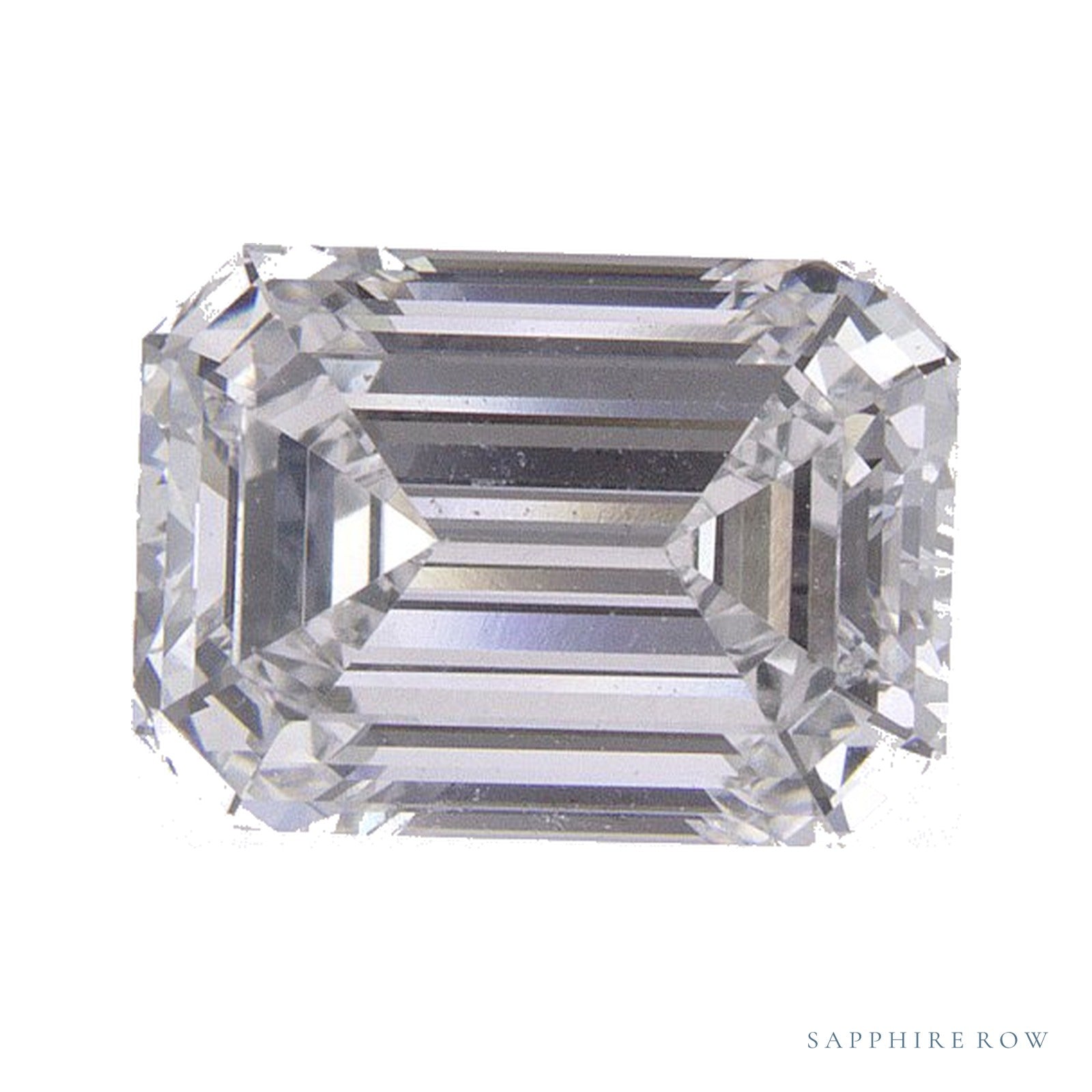 1.48 ct lab-grown diamond, emerald cut | Sapphire Row · cut4