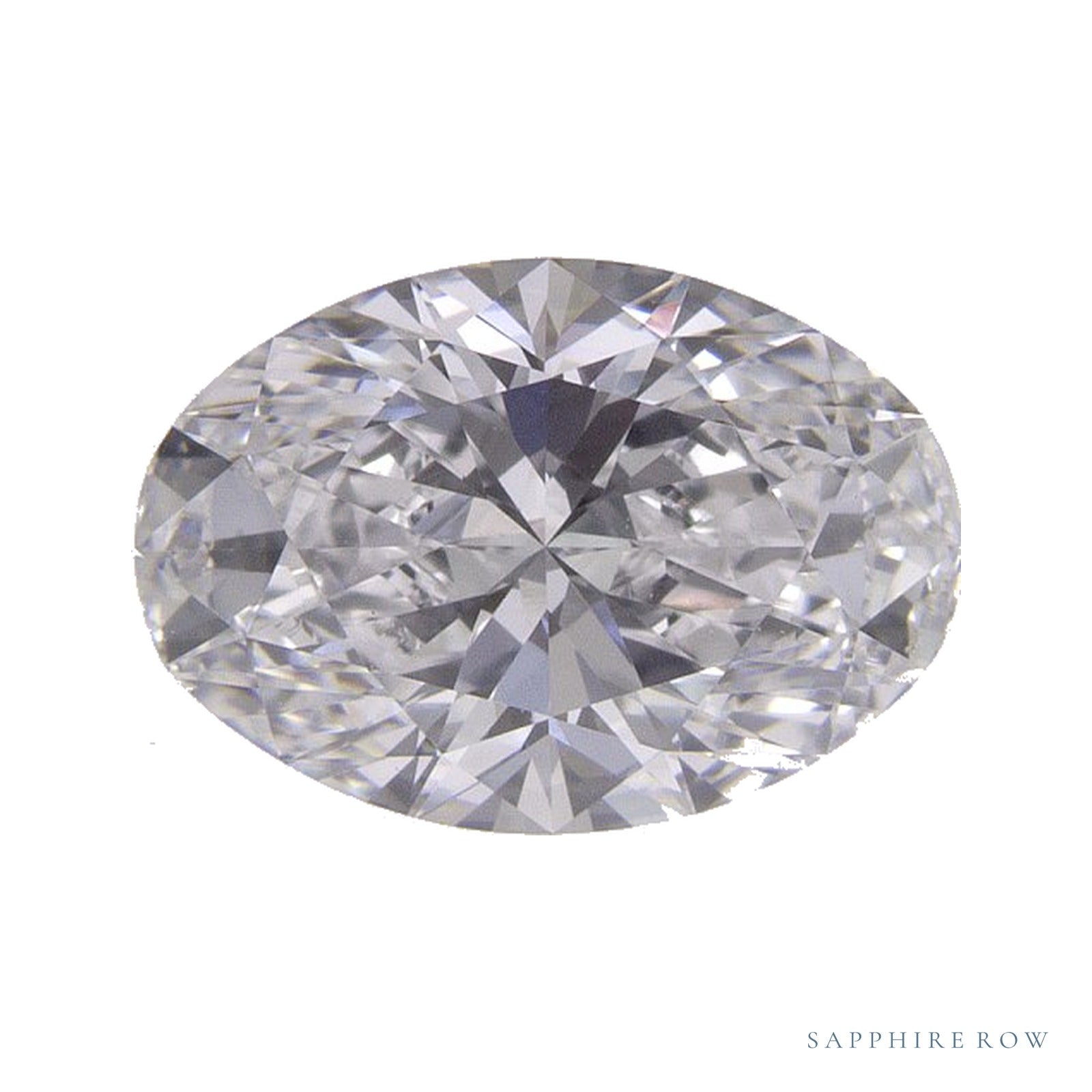 1.48 ct lab-grown diamond, oval cut | Sapphire Row · cut4