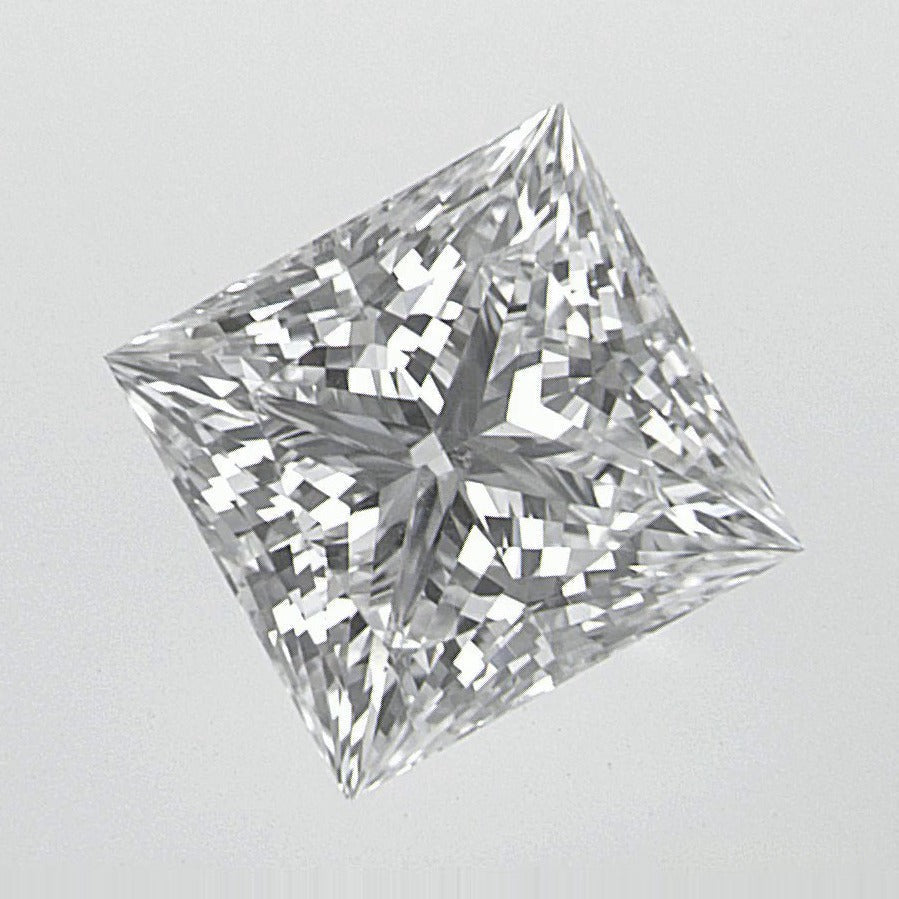 1.48 ct lab-grown diamond, square cut | Sapphire Row · cut7