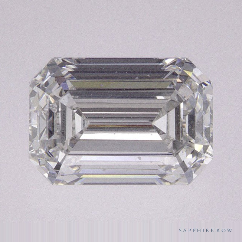 1.46 ct lab-grown diamond, emerald cut | Sapphire Row · cut6